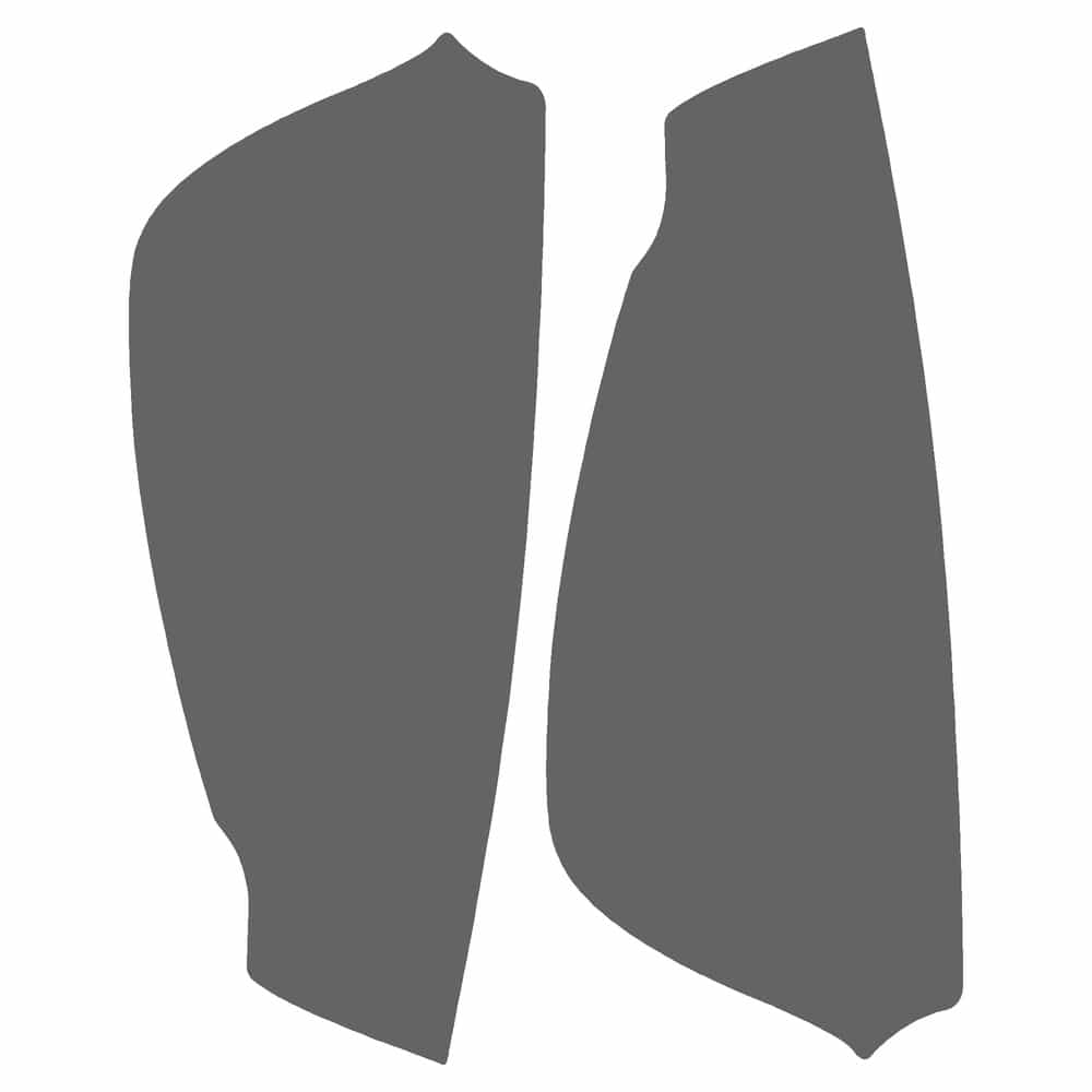 Vicrez Paint Protection PPF Pre-Cut Kit, Mirrors vpp134042 for Chevrolet Malibu Sedan 2008-2012