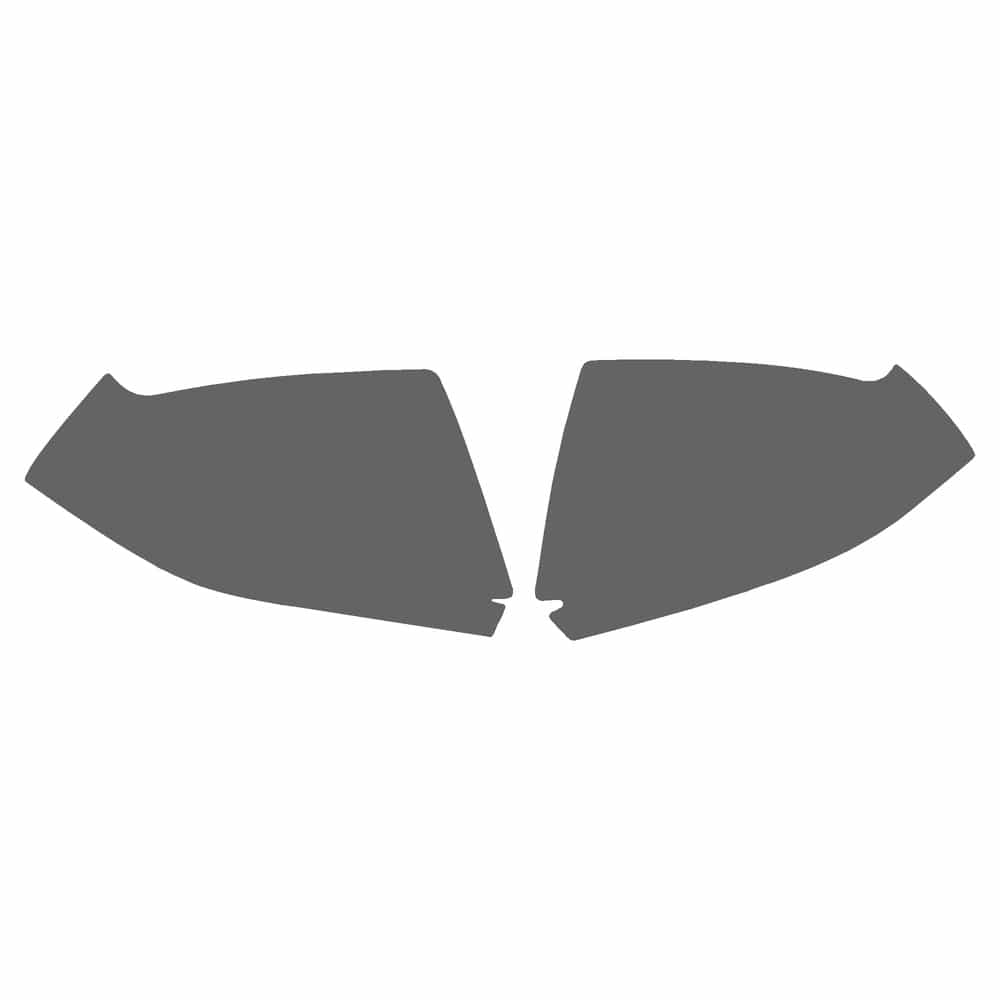 Vicrez Paint Protection PPF Pre-Cut Kit, Mirrors vpp154608 for Ford Mustang Coupe 2015-2017