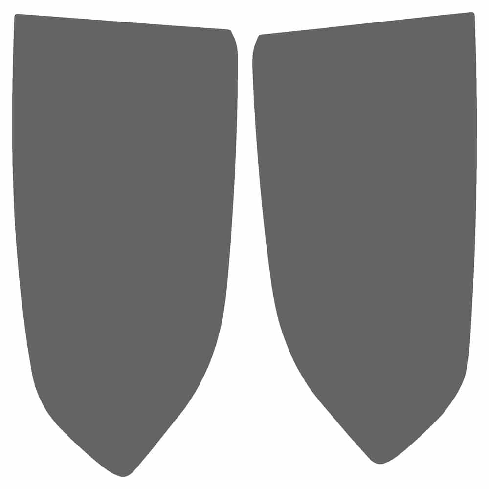 Vicrez Paint Protection PPF Pre-Cut Kit, Mirrors vpp155561 for Ford Mustang Coupe 2007-2009