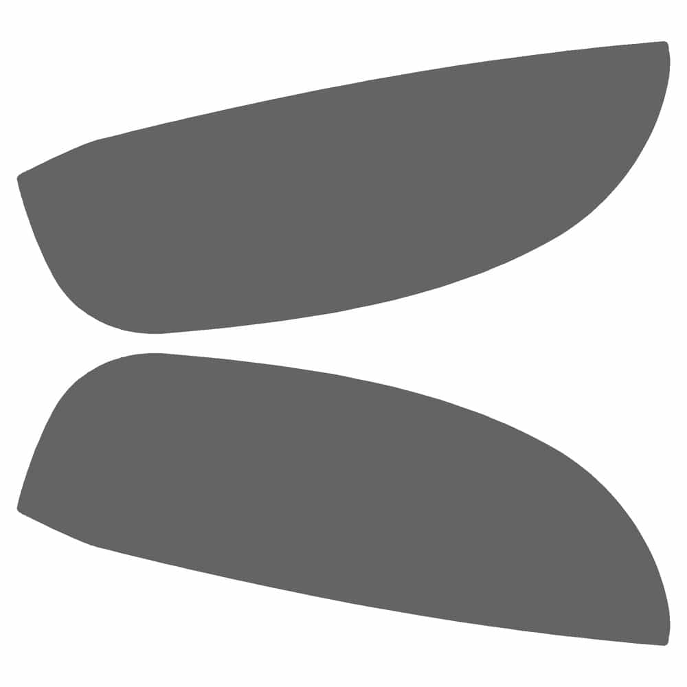 Vicrez Paint Protection PPF Pre-Cut Kit, Mirrors vpp161127 for GMC Sierra 2011-2014