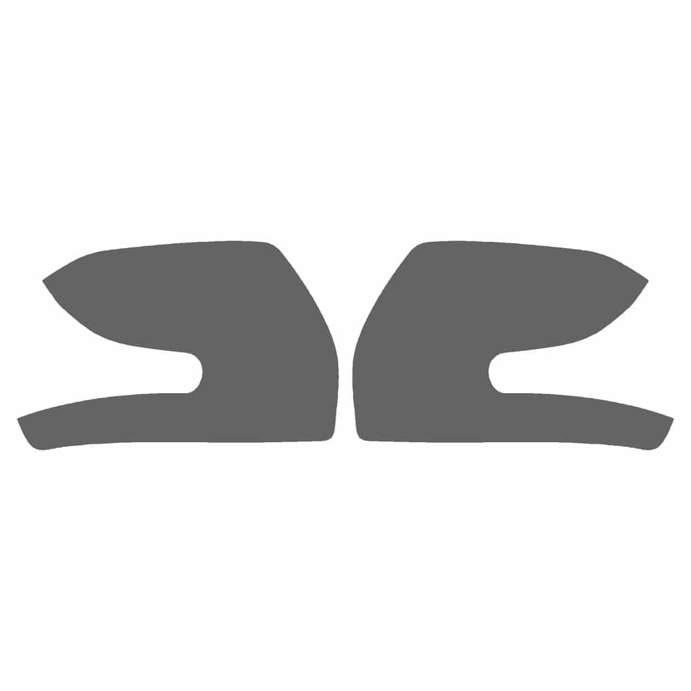 Vicrez Paint Protection PPF Pre-Cut Kit, Mirrors vpp195900 for Mazda CX-7 SUV 2011-2012
