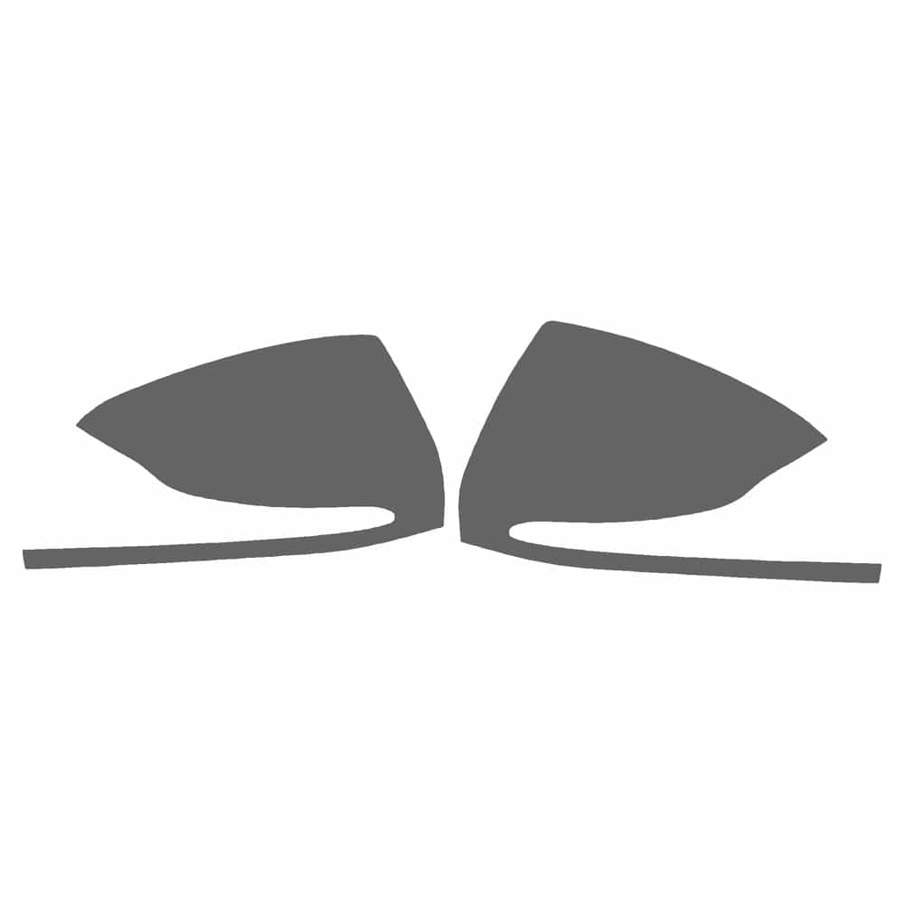 Vicrez Paint Protection PPF Pre-Cut Kit, Mirrors vpp207122 for Mercedes-Benz S63 Sedan 2014-2017