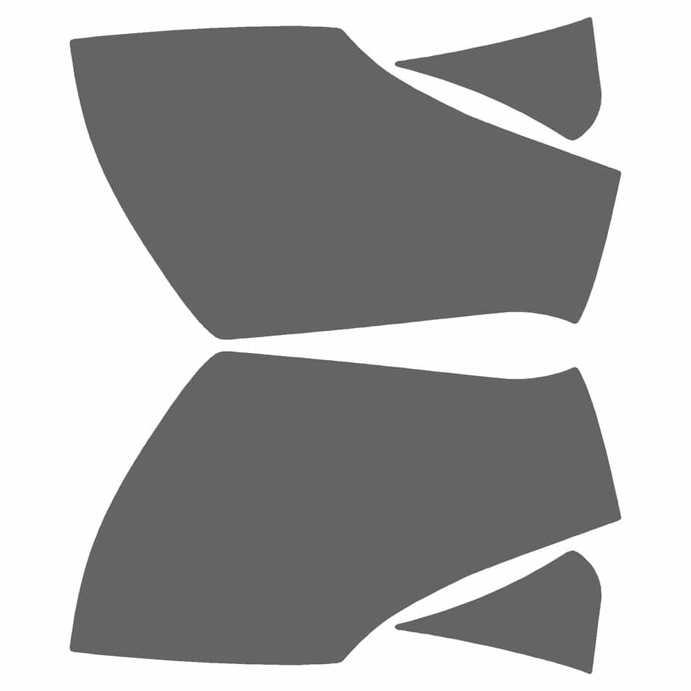 Vicrez Paint Protection PPF Pre-Cut Kit, Mirrors vpp214106 for Nissan Quest Minivan 2011-2016