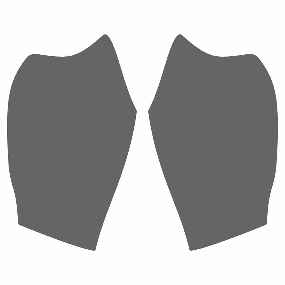 Vicrez Paint Protection PPF Pre-Cut Kit, Mirrors vpp225498 for Saab 9-3 Sedan 2008-2011