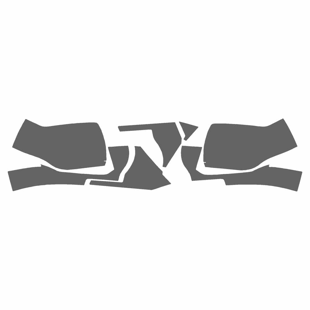 Vicrez Paint Protection PPF Pre-Cut Kit, Mirrors vpp239324 for Toyota Tundra Extd Pickup 2022-2026