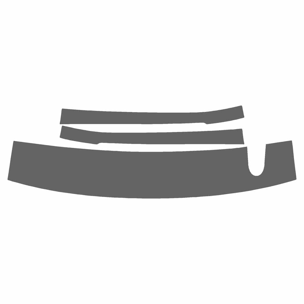 Vicrez Paint Protection PPF Pre-Cut Kit, Roof & A Pillar, Antenna vpp139172 for Chevrolet Silverado/Silverado Extd Pickup 2019-2022