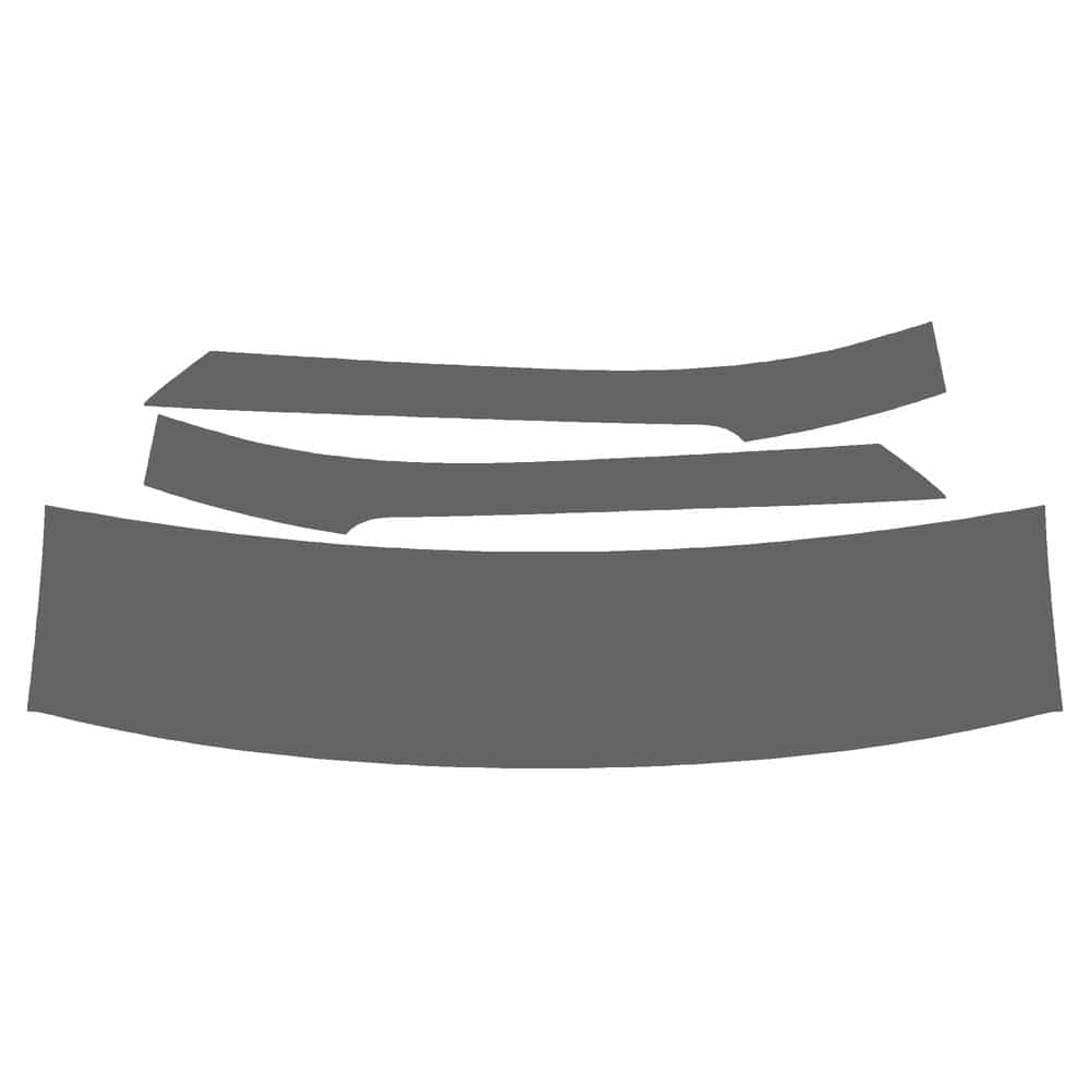 Vicrez Paint Protection PPF Pre-Cut Kit, Roof & A Pillar vpp110151 for Audi TT Coupe 2019-2023