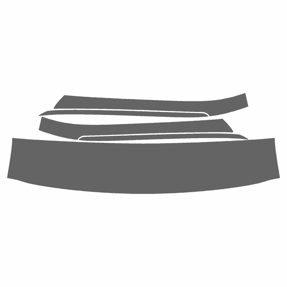 Vicrez Paint Protection PPF Pre-Cut Kit, Roof & A Pillar vpp123459 for BMW X5 SUV 2014-2018
