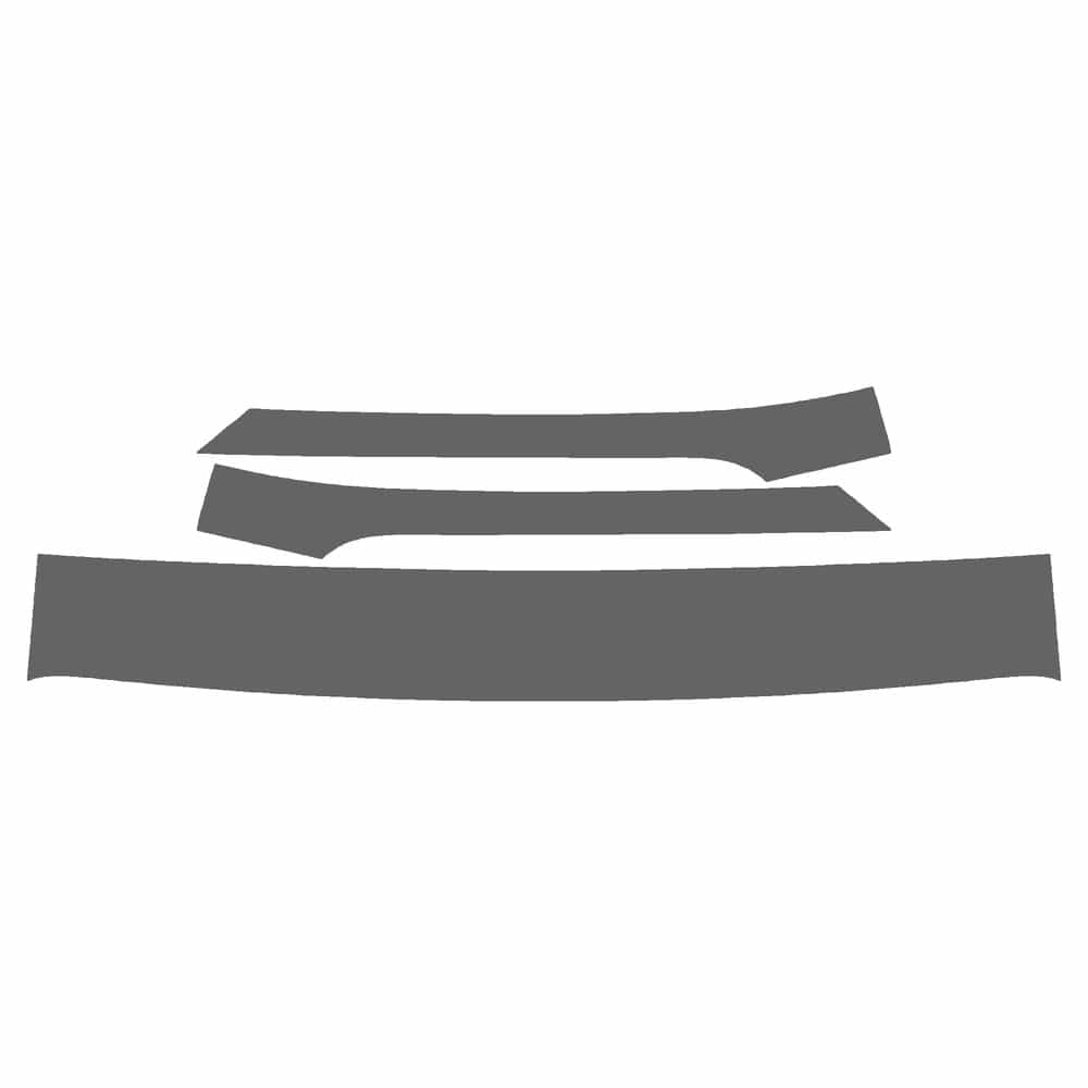 Vicrez Paint Protection PPF Pre-Cut Kit, Roof & A Pillar vpp154609 for Ford Mustang Coupe 2015-2017