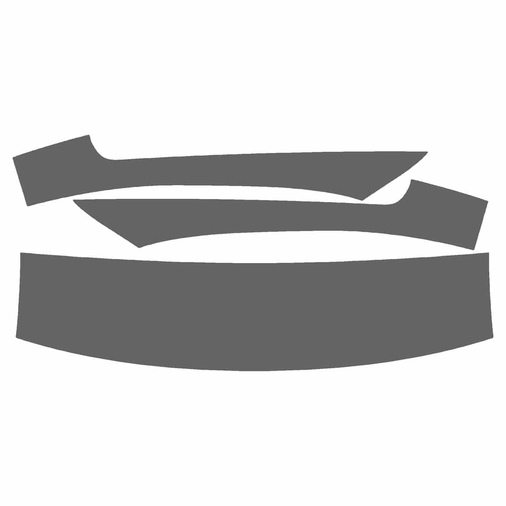 Vicrez Paint Protection PPF Pre-Cut Kit, Roof & A Pillar vpp158432 for GMC Acadia SUV 2013-2016