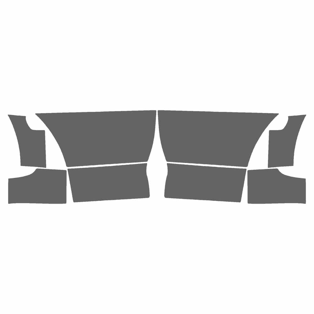 Vicrez Paint Protection PPF Pre-Cut Kit, Splash vpp109491 for Audi S8 Sedan 2007-2010