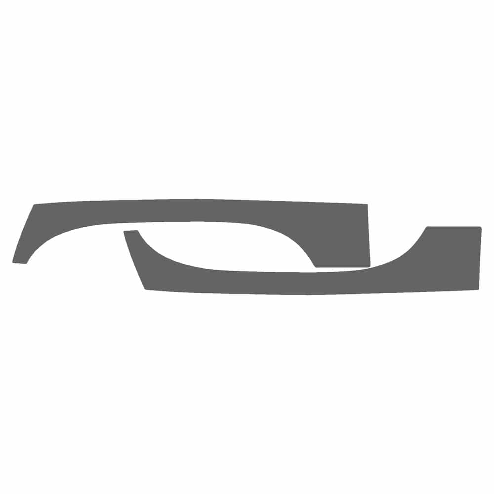 Vicrez Paint Protection PPF Pre-Cut Kit, Wheel Lip Front, Driver & Passenger vpp140060 for Chevrolet Tahoe SUV 2002-2006