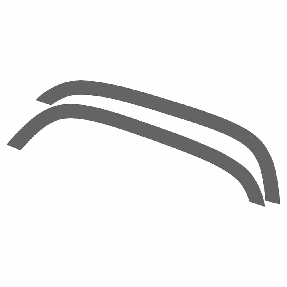 Vicrez Paint Protection PPF Pre-Cut Kit, Wheel Lip Front, Driver & Passenger vpp144921 for Dodge Ram 2002