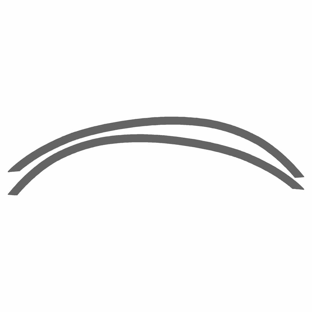 Vicrez Paint Protection PPF Pre-Cut Kit, Wheel Lip Front, Driver & Passenger vpp158392 for Ford Windstar Minivan 2002-2003
