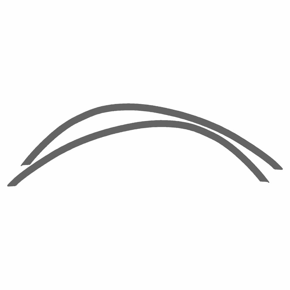 Vicrez Paint Protection PPF Pre-Cut Kit, Wheel Lip Front, Driver & Passenger vpp213486 for Nissan Murano SUV 2003-2005