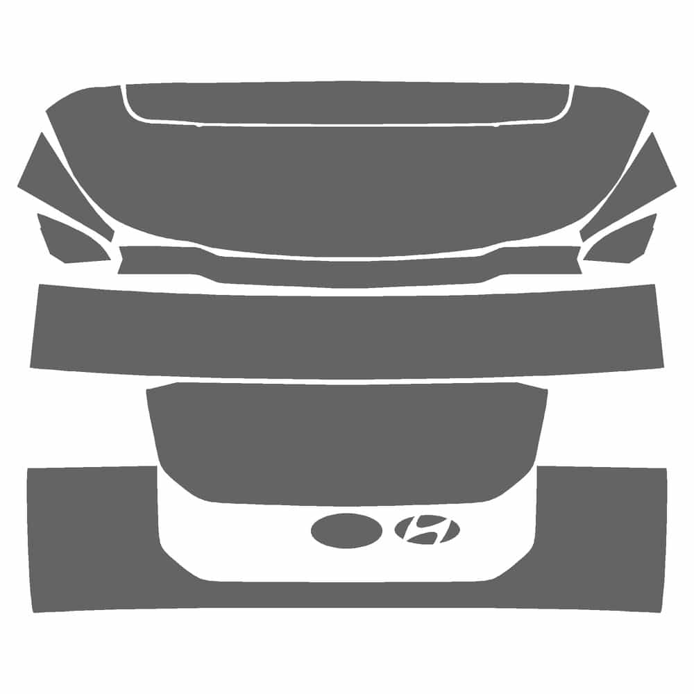 Vicrez Paint Protection PPF Pre-Cut Liftgate vpp171664 for Hyundai Palisade SUV 2026
