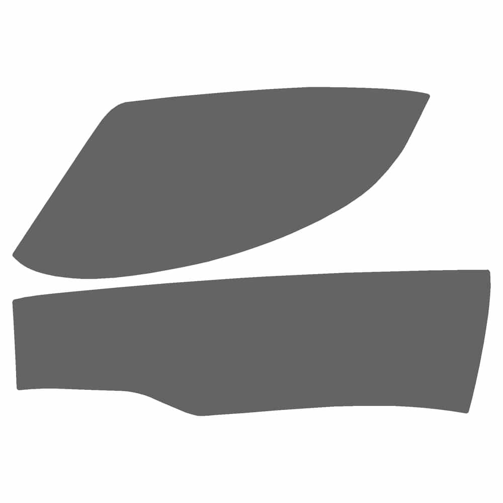 Vicrez Paint Protection PPF Pre-Cut Mirror, Driver vpp212481 for Nissan Frontier Crew Pickup 2025-2026