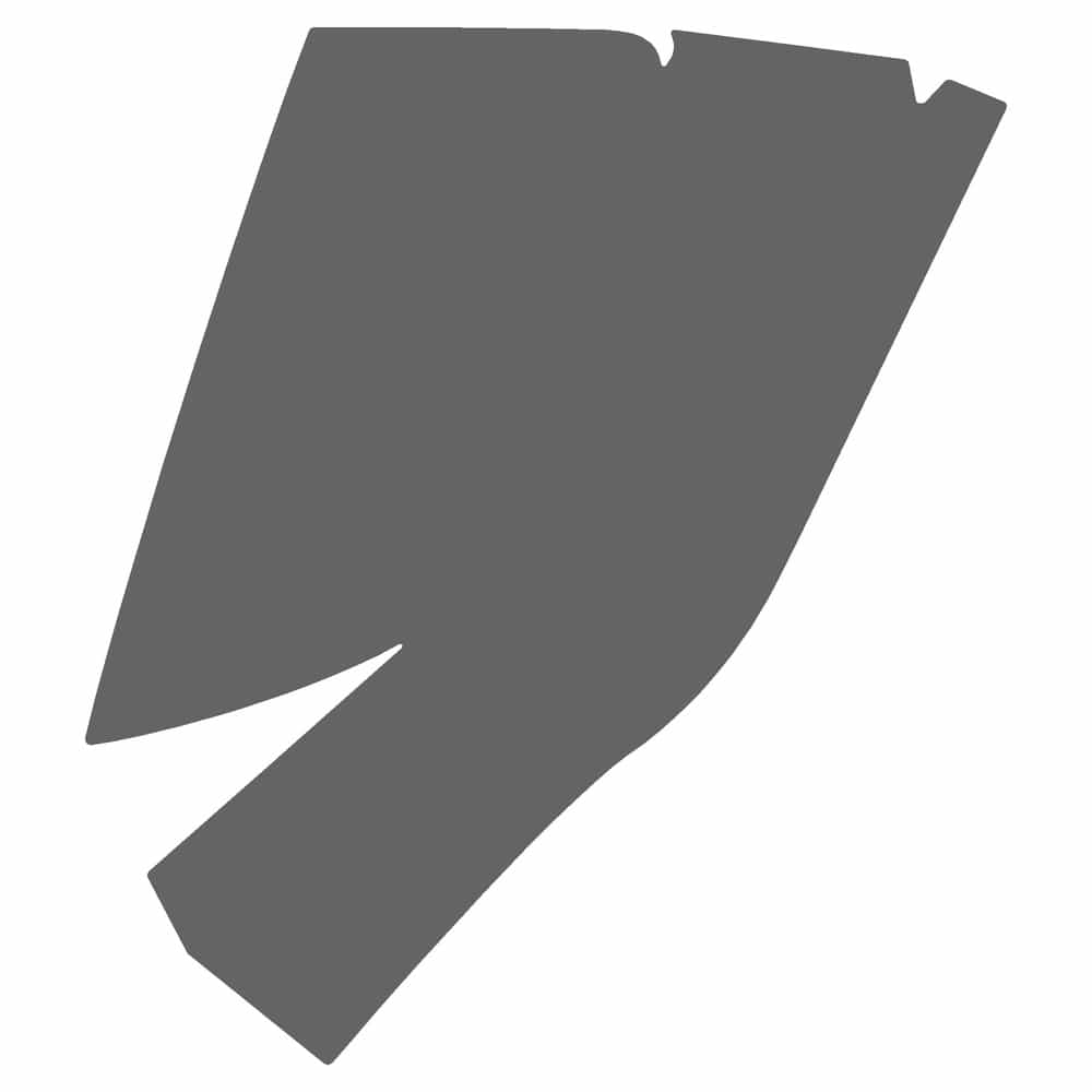 Vicrez Paint Protection PPF Pre-Cut Mirror, Passenger vpp132387 for Chevrolet Colorado Crew Pickup 2023-2026