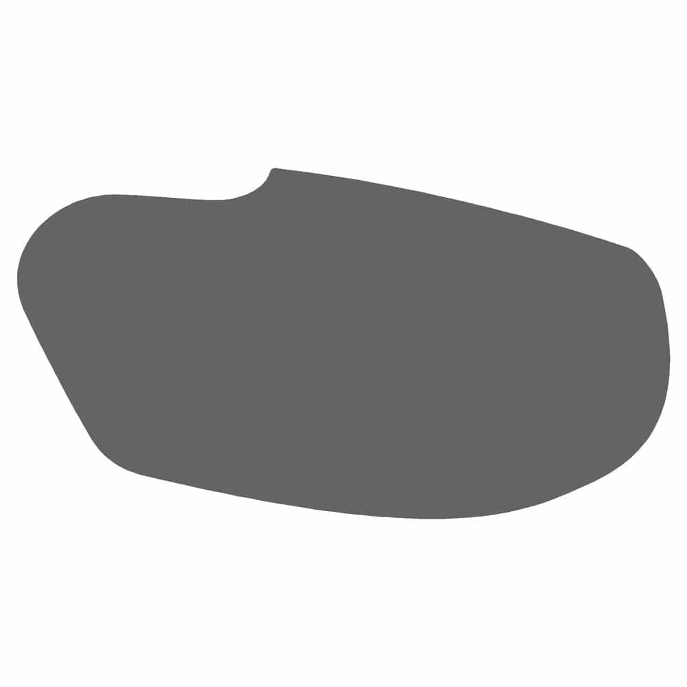 Vicrez Paint Protection PPF Pre-Cut Mirror, Passenger vpp140871 for Chevrolet TrailBlazer SUV 2006-2009