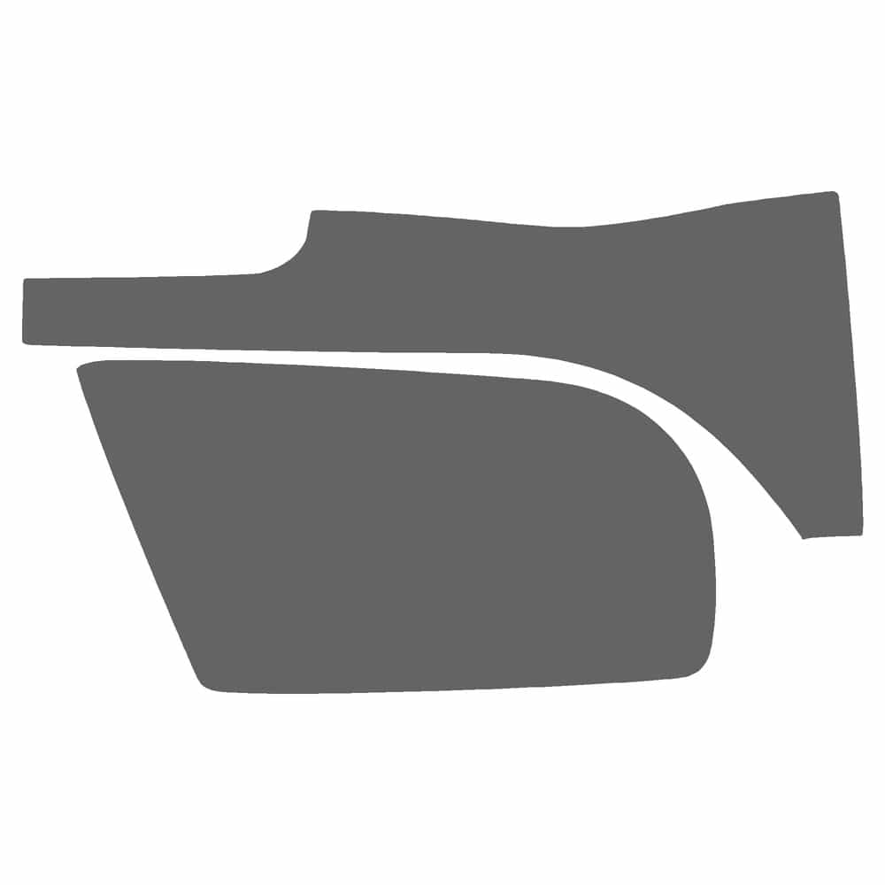 Vicrez Paint Protection PPF Pre-Cut Mirror, Passenger vpp147776 for Ford Escape SUV 2008-2012