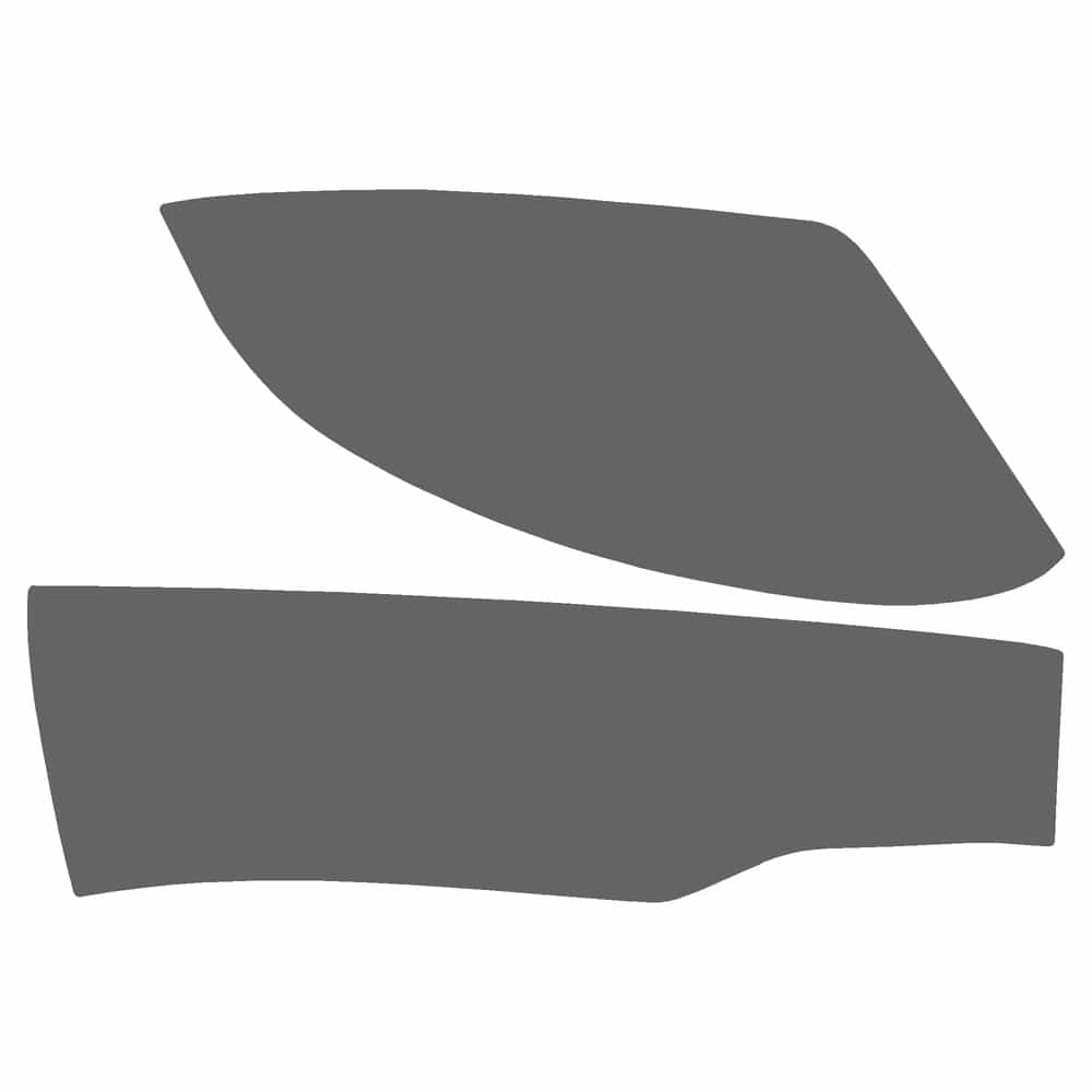 Vicrez Paint Protection PPF Pre-Cut Mirror, Passenger vpp212269 for Nissan Frontier Crew Pickup 2022-2024