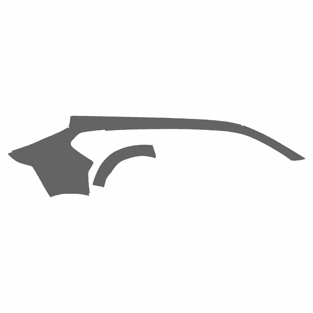 Vicrez Paint Protection PPF Pre-Cut Qtr. Panel, Rear Passenger vpp100067 for Acura ADX SUV 2025-2026