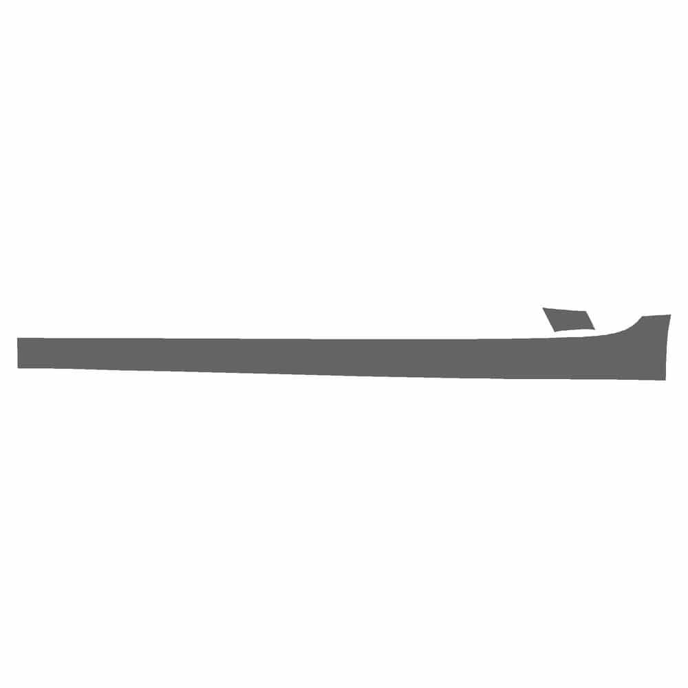 Vicrez Paint Protection PPF Pre-Cut Rocker, Driver vpp127299 for Cadillac CT4 Sedan 2020-2026