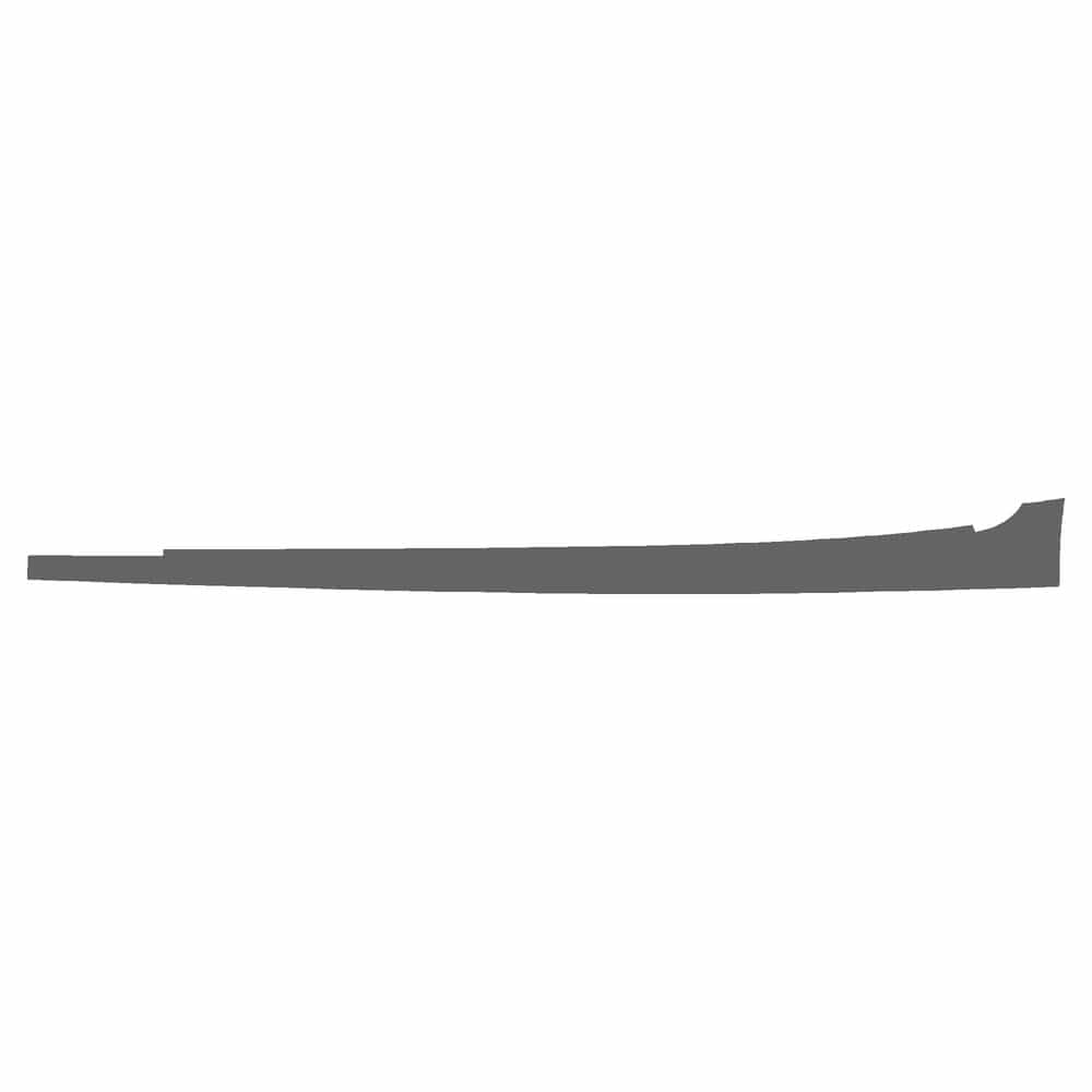 Vicrez Paint Protection PPF Pre-Cut Rocker, Driver vpp127476 for Cadillac CT5 Sedan 2020-2024