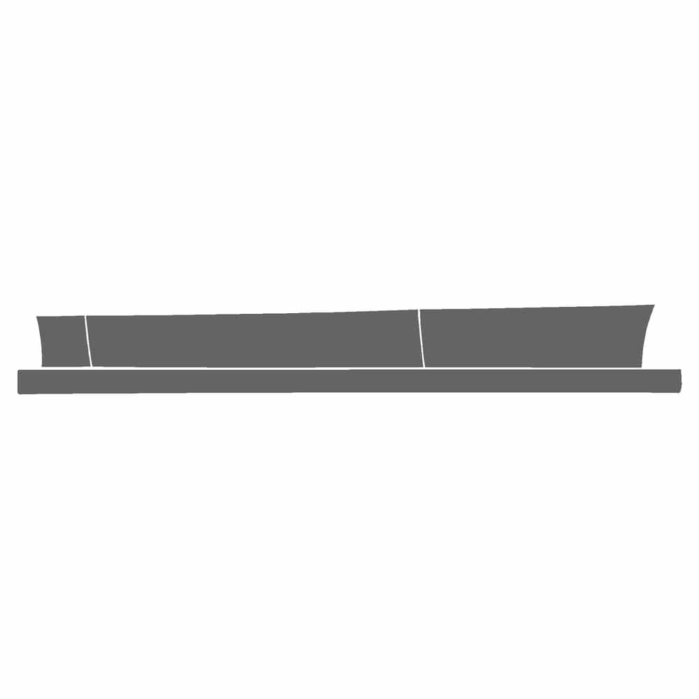 Vicrez Paint Protection PPF Pre-Cut Rocker, Driver vpp148422 for Ford Expedition SUV 2022-2024