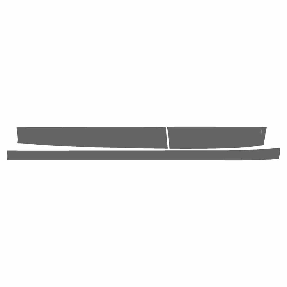 Vicrez Paint Protection PPF Pre-Cut Rocker, Driver vpp220675 for Porsche Cayenne SUV 2024-2026