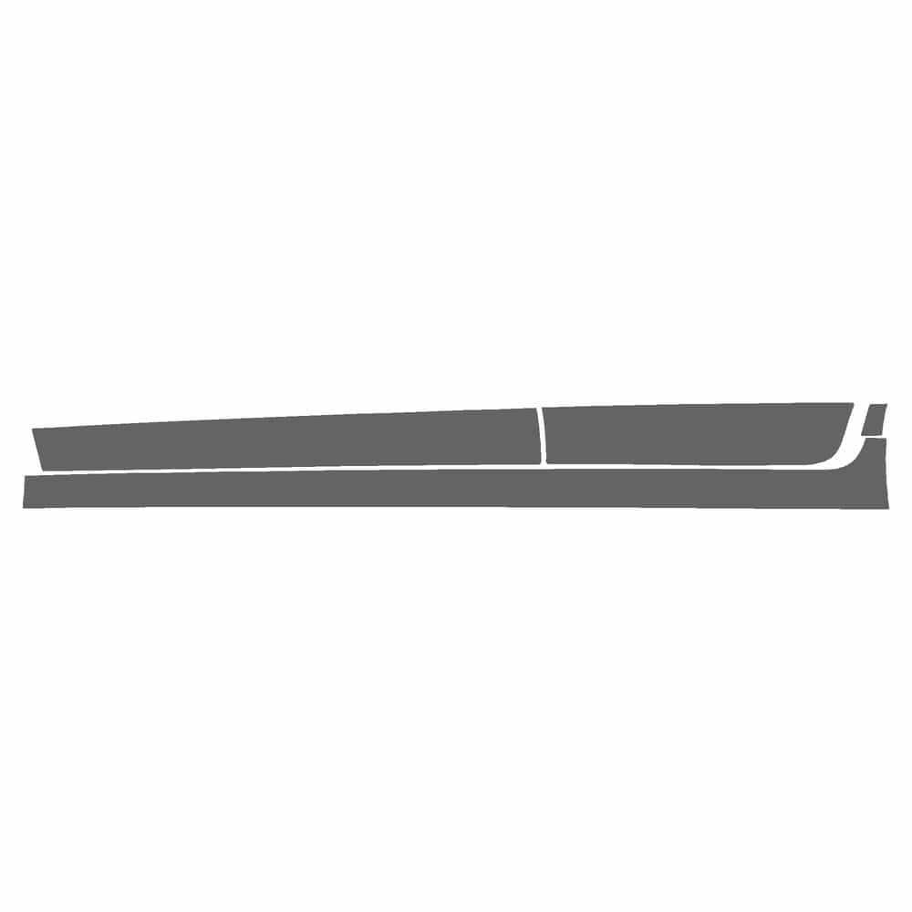 Vicrez Paint Protection PPF Pre-Cut Rocker, Driver vpp232114 for Toyota Camry Sedan 2021-2024