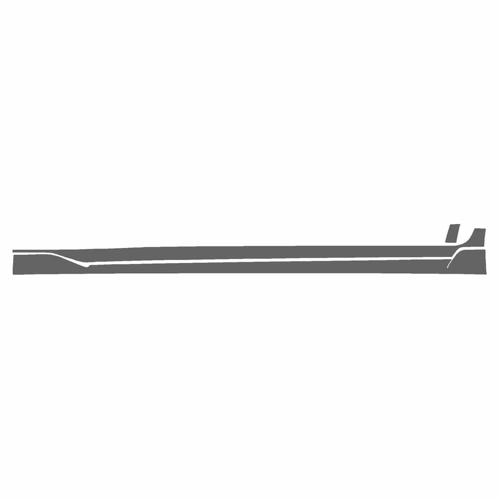 Vicrez Paint Protection PPF Pre-Cut Rocker, Driver vpp232423 for Toyota Camry Sedan 2020-2024
