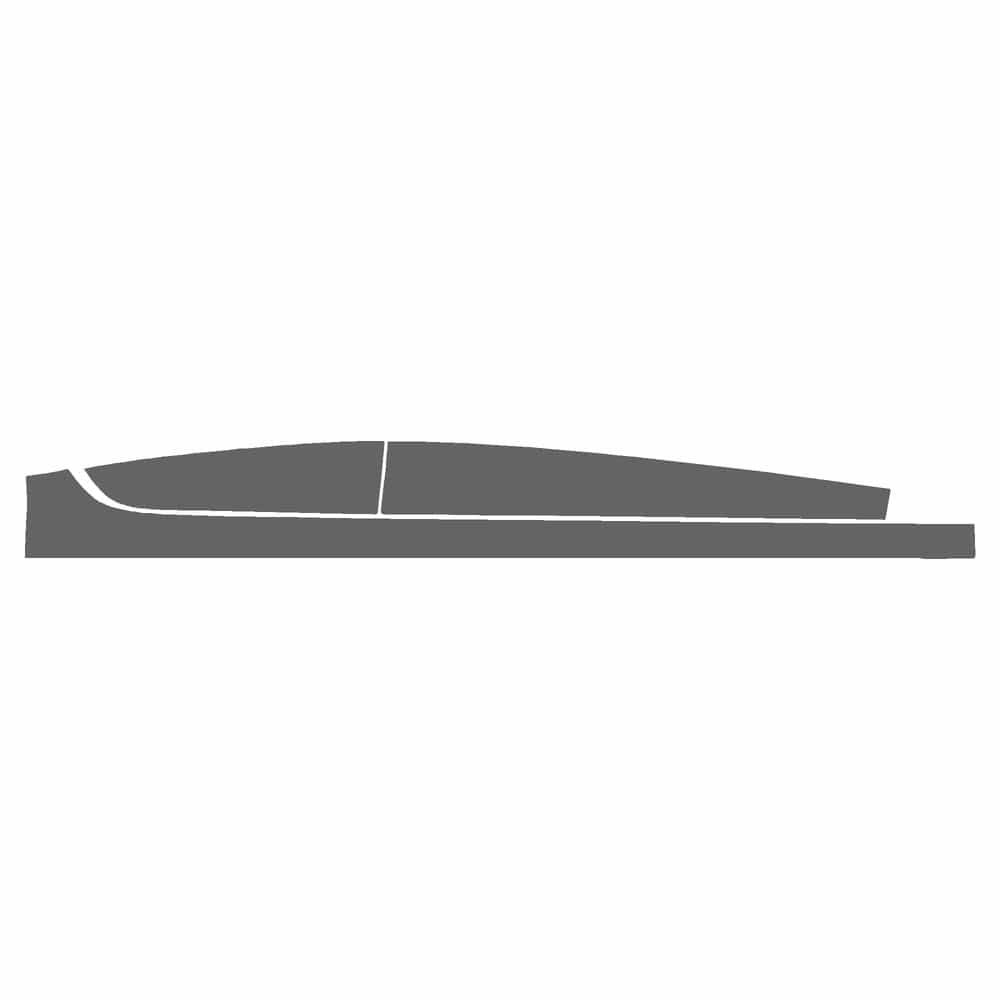 Vicrez Paint Protection PPF Pre-Cut Rocker, Passenger vpp101623 for Acura TLX Sedan 2021-2023