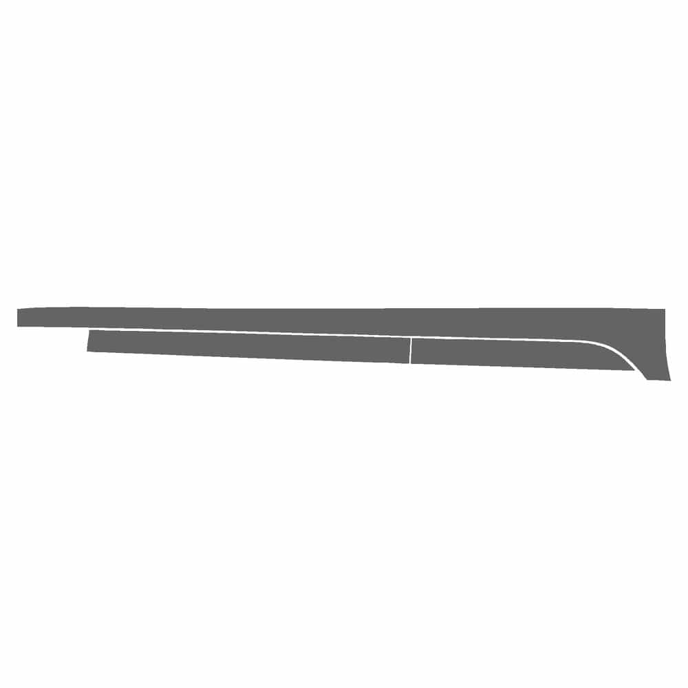 Vicrez Paint Protection PPF Pre-Cut Rocker, Passenger vpp127766 for Cadillac CT6 Sedan 2019-2020