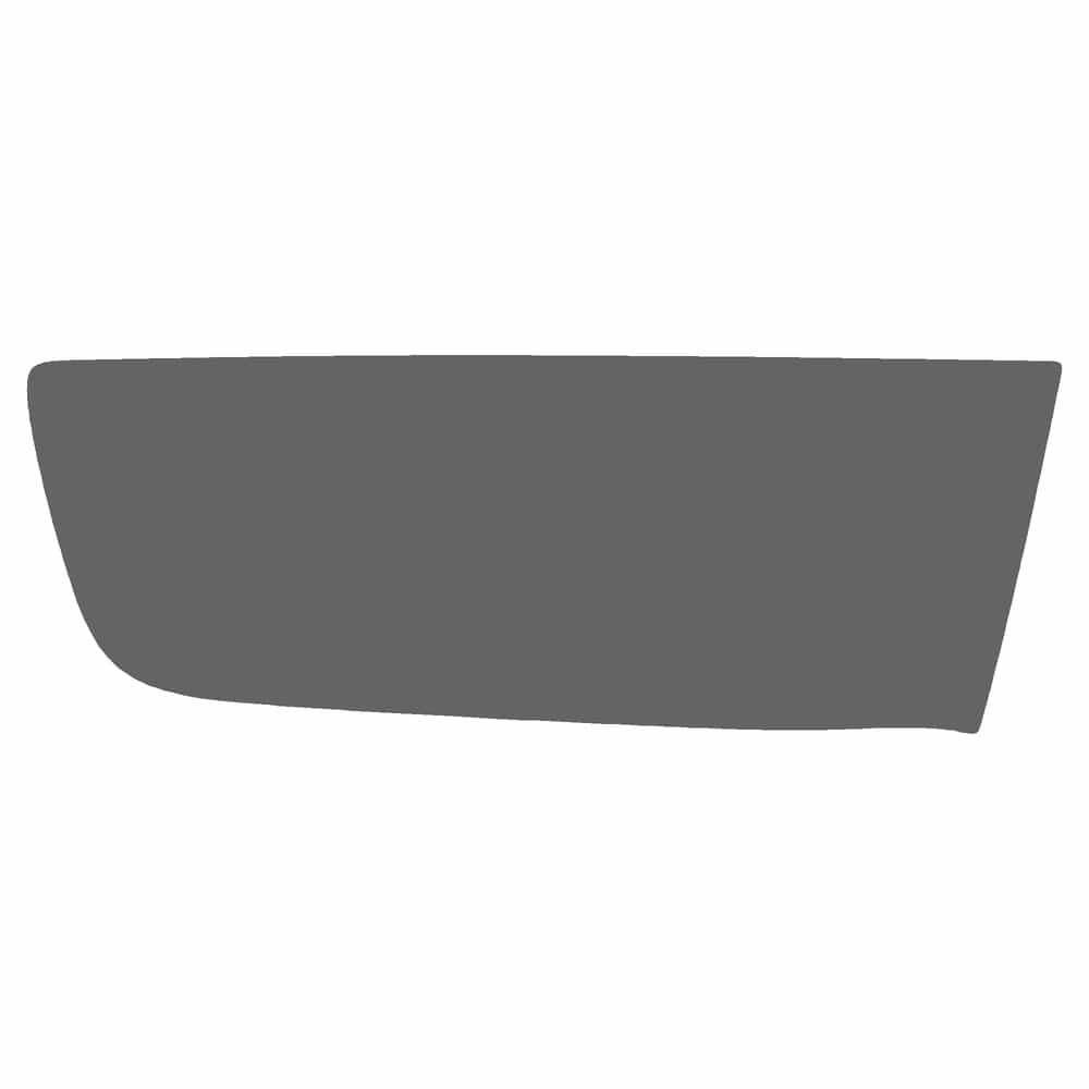 Vicrez Paint Protection PPF Pre-Cut Rocker, Rear Bed Passenger vpp143536 for Dodge Dakota 2002-2004