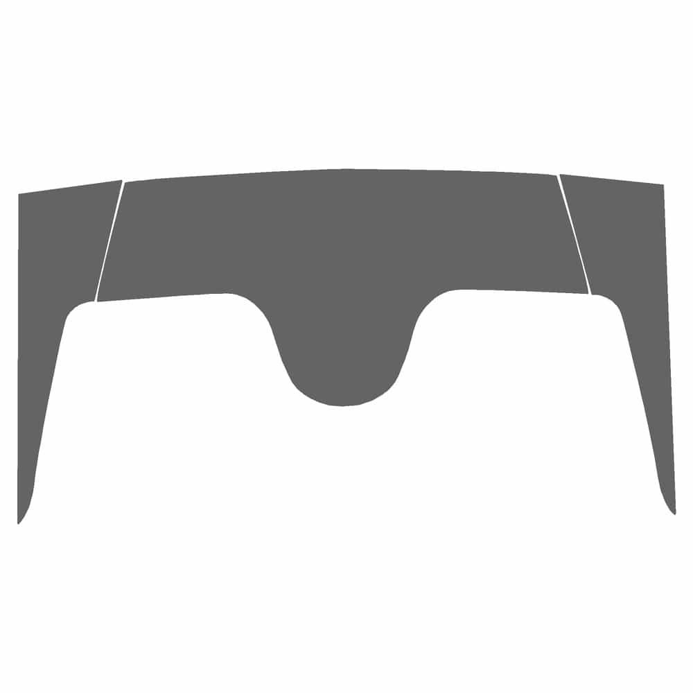 Vicrez Paint Protection PPF Pre-Cut Roof, Rear vpp176660 for Jaguar I-PACE SUV 2019-2024