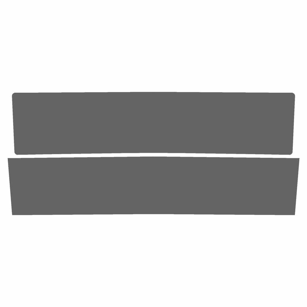 Vicrez Paint Protection PPF Pre-Cut Roof, Rear vpp225087 for Rivian R1S SUV 2022-2026