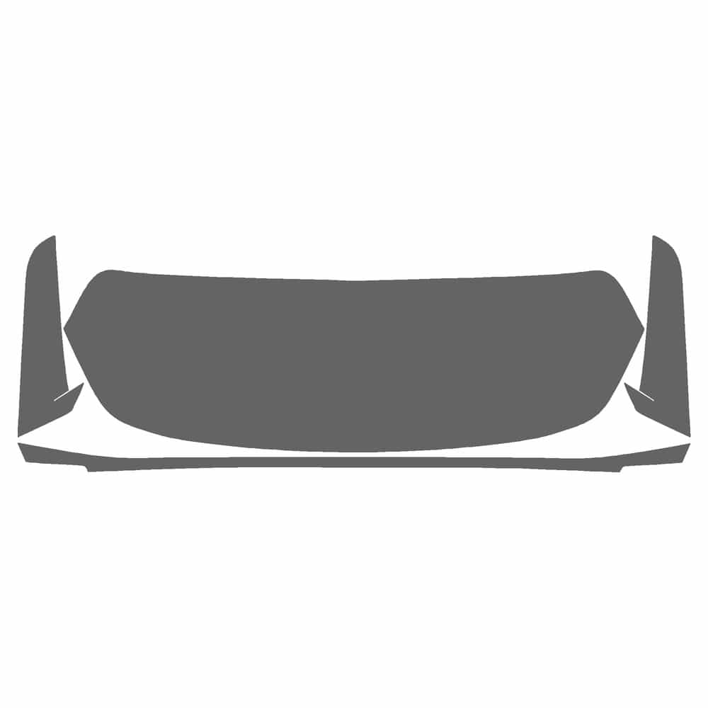 Vicrez Paint Protection PPF Pre-Cut Spoiler, Rear vpp125424 for Bentley Bentayga SUV 2021-2025