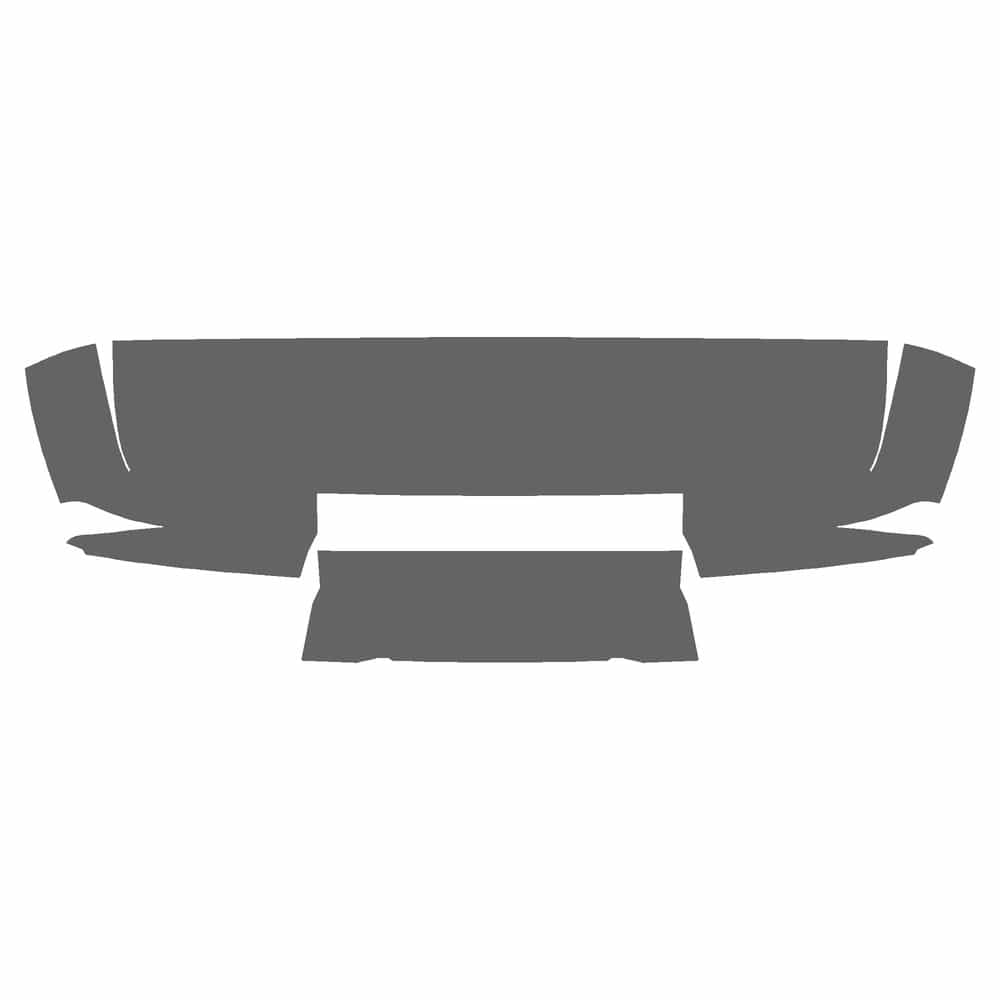 Vicrez Paint Protection PPF Pre-Cut Spoiler, Rear vpp136154 for Chevrolet Silverado EV Crew Pickup 2024