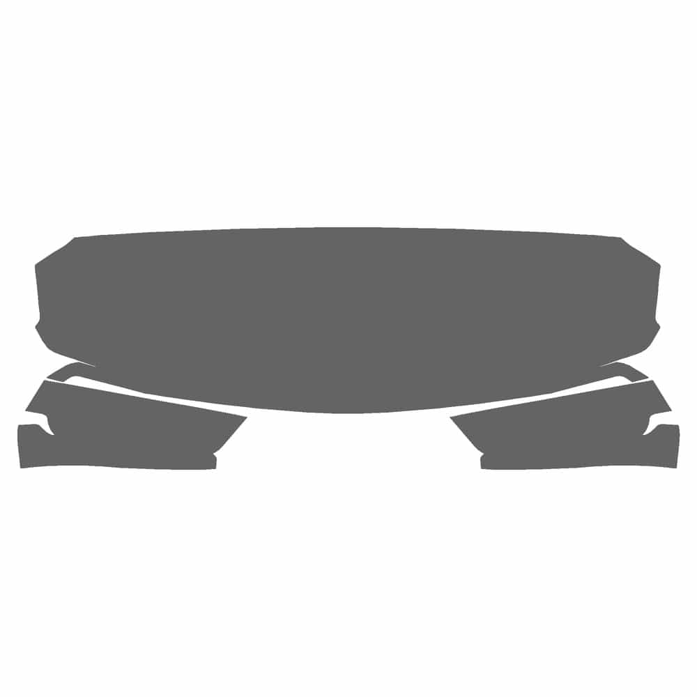 Vicrez Paint Protection PPF Pre-Cut Spoiler, Rear vpp140416 for Chevrolet Tahoe SUV 2021-2024