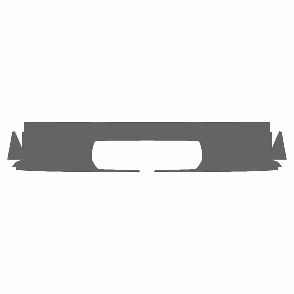 Vicrez Paint Protection PPF Pre-Cut Spoiler, Rear vpp161435 for GMC Sierra Crew Pickup 2024-2026