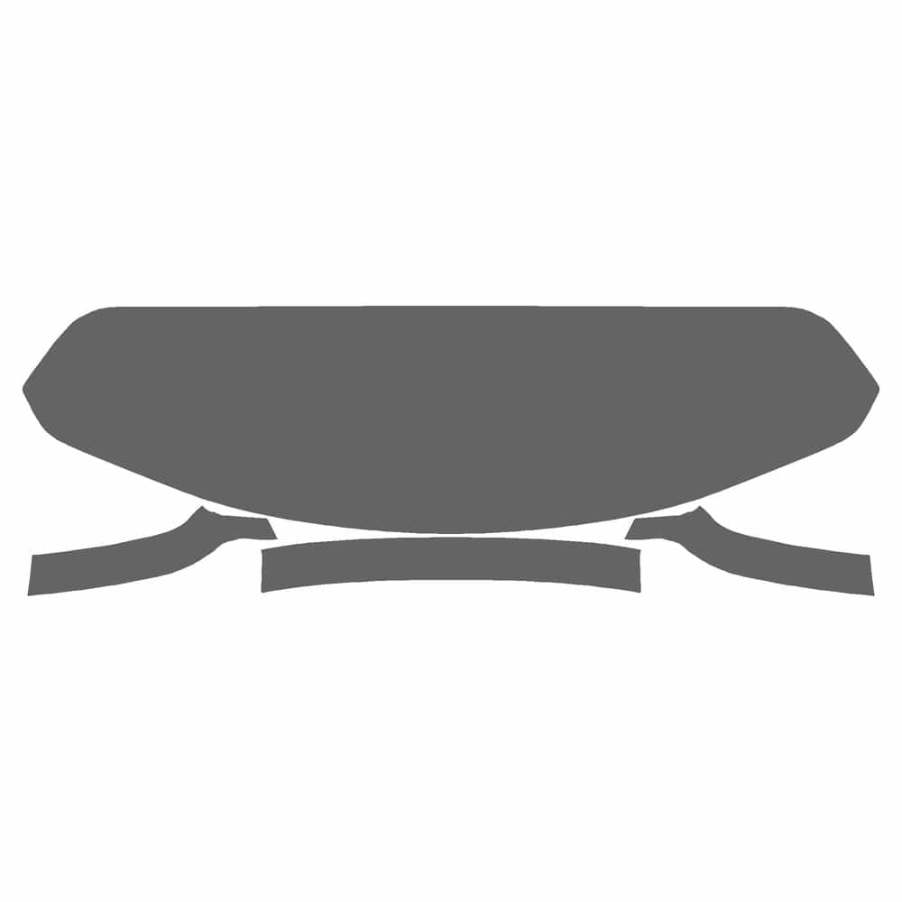Vicrez Paint Protection PPF Pre-Cut Spoiler, Rear vpp187126 for Land Rover Discovery Sport SUV 2020-2025