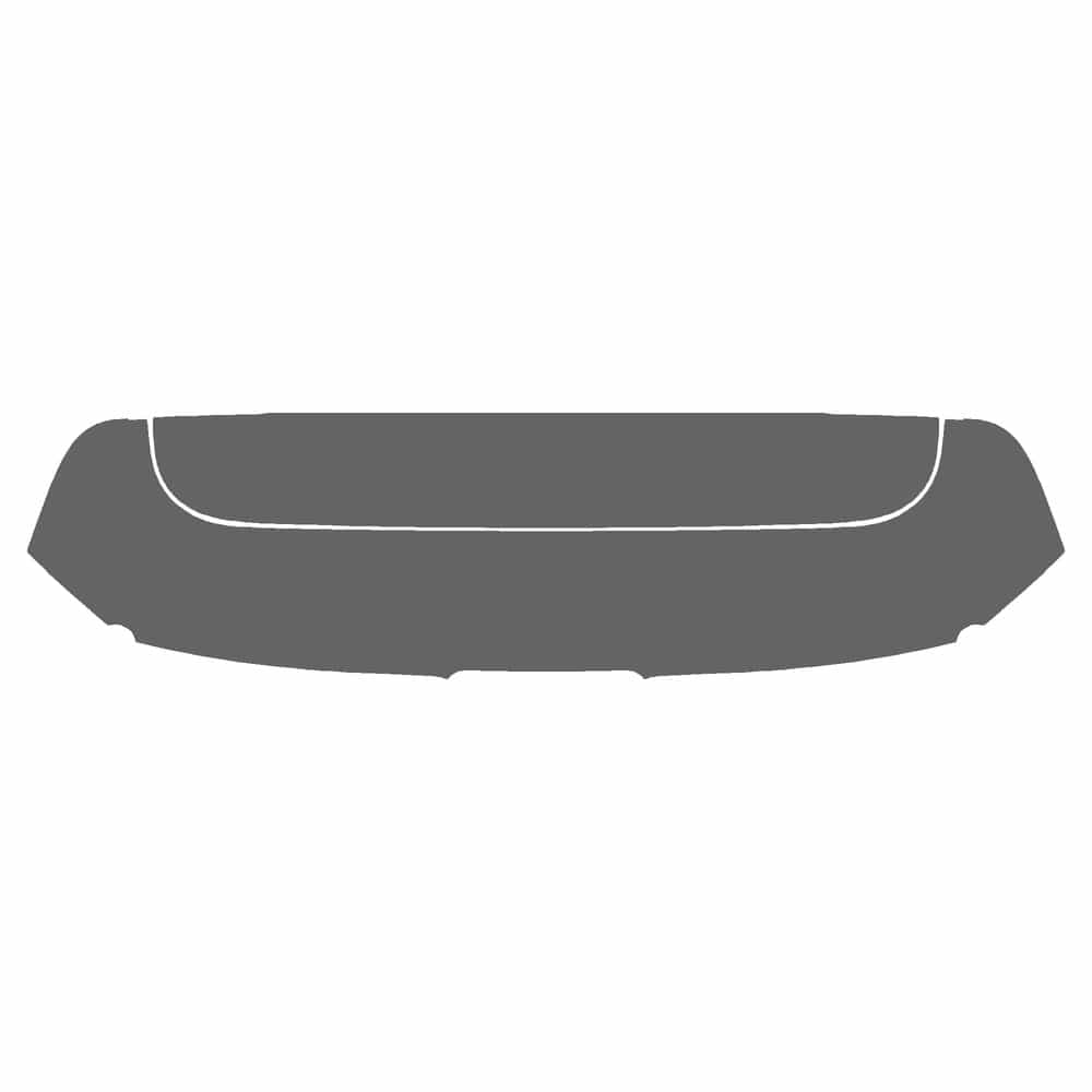 Vicrez Paint Protection PPF Pre-Cut Spoiler, Rear vpp227291 for Subaru Crosstrek Hatchback 2024-2026