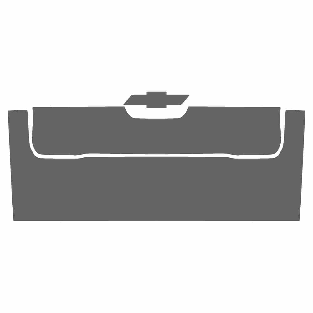 Vicrez Paint Protection PPF Pre-Cut Tailgate vpp136178 for Chevrolet Silverado EV Crew Pickup 2024-2026