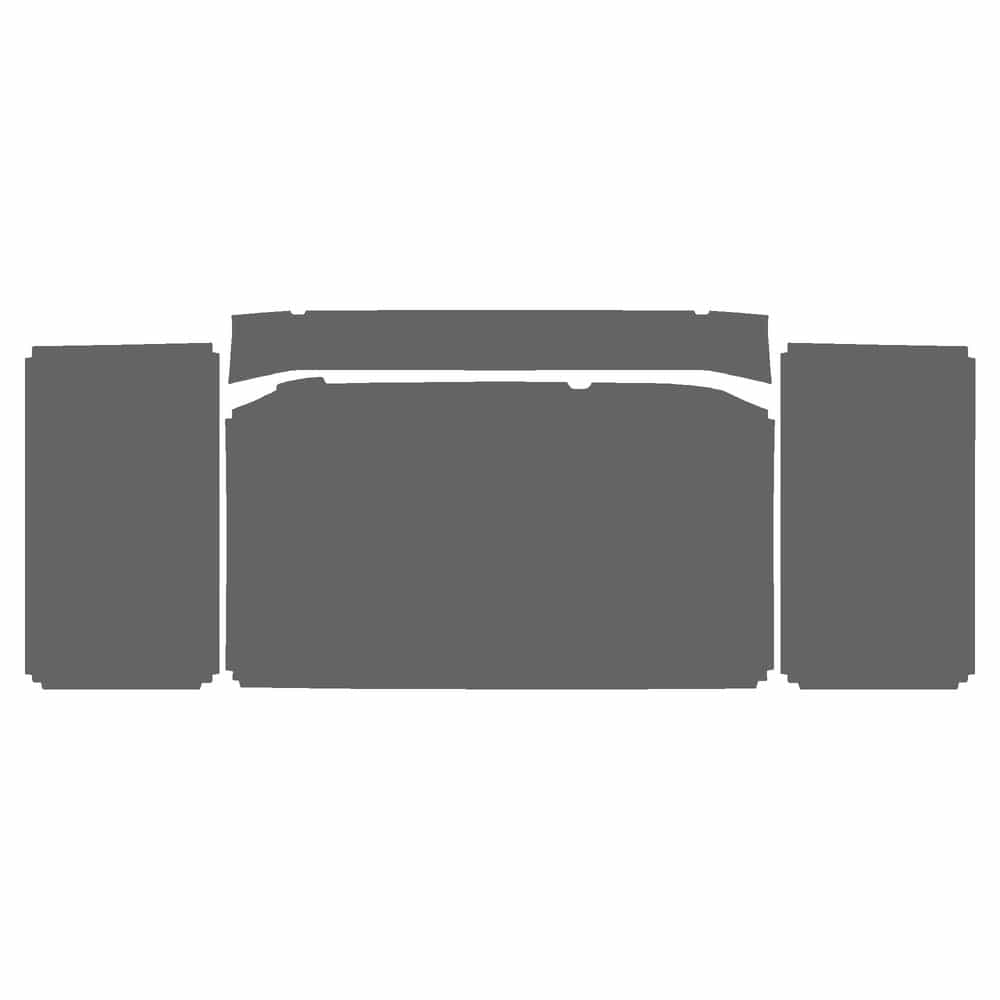 Vicrez Paint Protection PPF Pre-Cut Tailgate vpp150946 for Ford F150 Crew Pickup 2024-2026