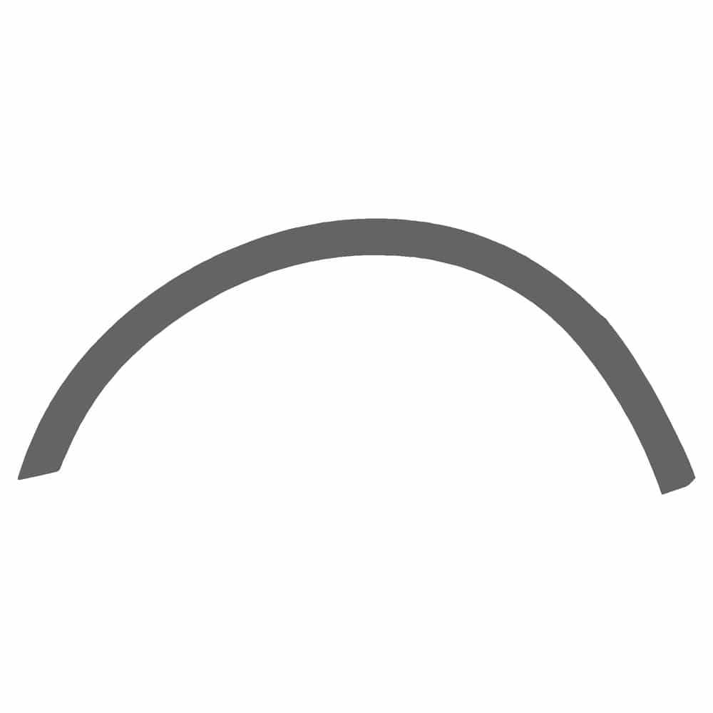 Vicrez Paint Protection PPF Pre-Cut Wheel, Flare Front, Driver vpp152297 for Ford F150 Crew Pickup 2018-2020