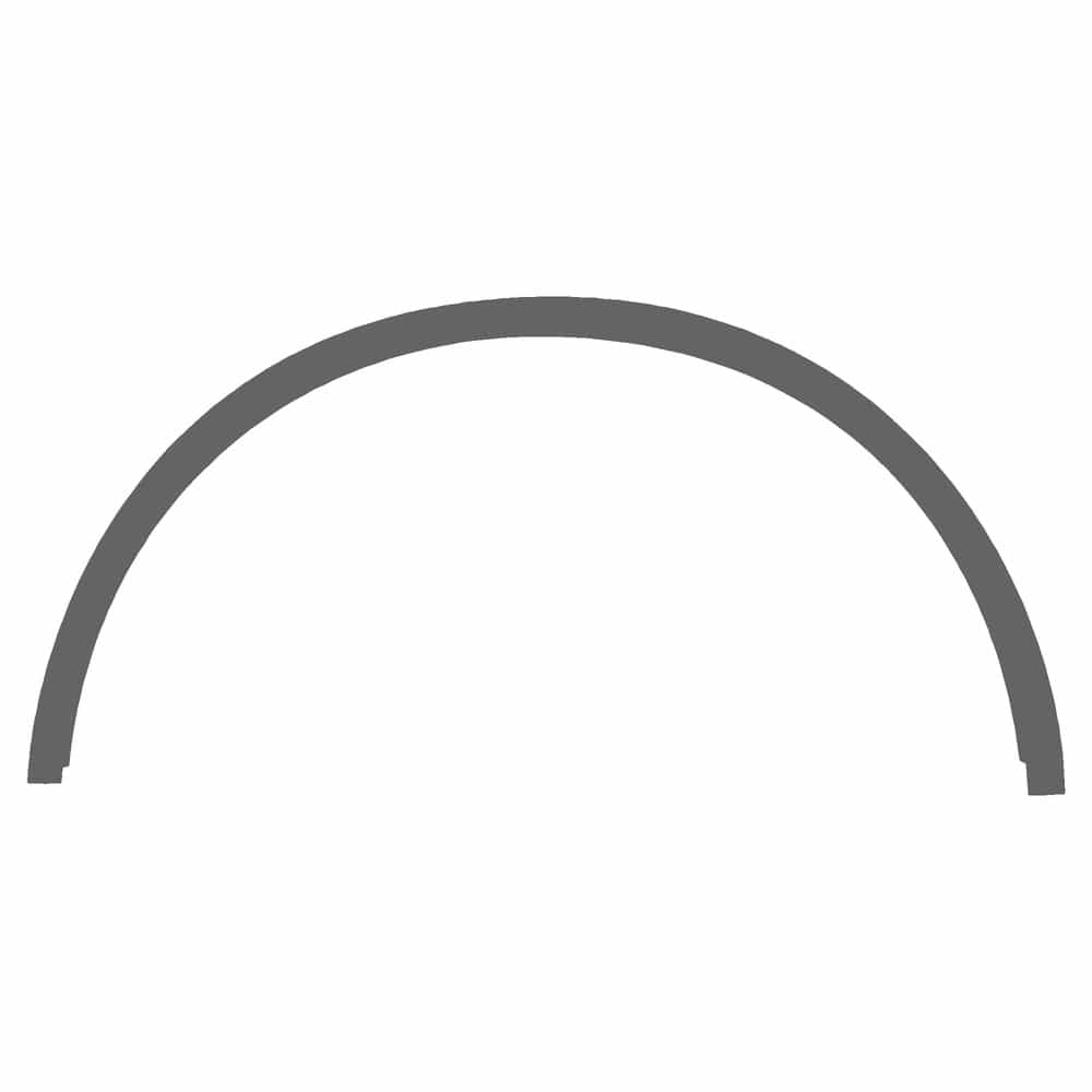Vicrez Paint Protection PPF Pre-Cut Wheel, Flare Front, Driver vpp193468 for Lincoln Aviator SUV 2025-2026