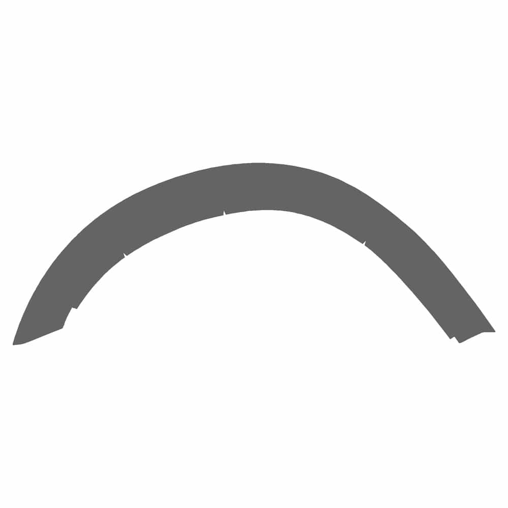 Vicrez Paint Protection PPF Pre-Cut Wheel, Flare Front, Driver vpp224391 for Ram 2500/3500 Crew Pickup 2023-2024