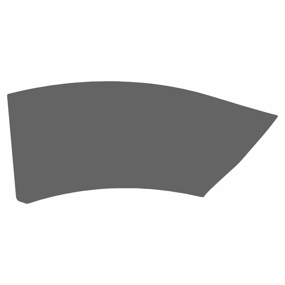 Vicrez Paint Protection PPF Pre-Cut Wheel, Front Flare Passenger, Front vpp157955 for Ford SuperDuty Crew Pickup 2020-2022