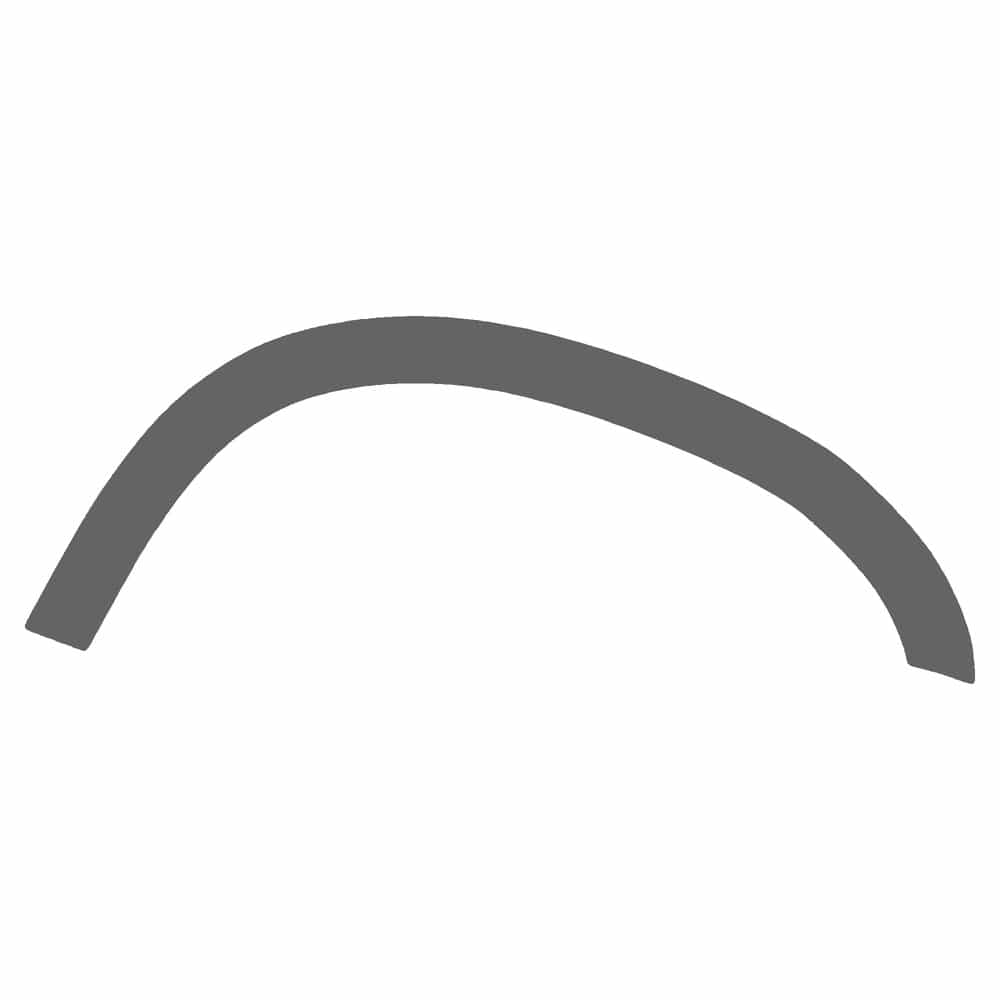 Vicrez Paint Protection PPF Pre-Cut Wheel, Front Lip Passenger vpp134499 for Chevrolet S-10 2002-2005